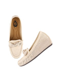 Shoetopia Women Cream Loafers /Eu37,Beige,4,B0DK7BZZ13