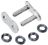JT Chain JTC530X1RNNRL (530 Series) Nickel X-Ring Rivet Type Connecting Link