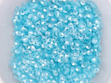 The Design Cart Light Blue Bowl Plastic Sequins, 100 Grams, 4 cm Sequins for Embroidery Work, Jewellery Making, Designing, Embel
