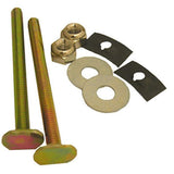 LASCO 043633 Solid Brass 1/4Inch by 31/2Inch with Nuts and Washers Toilet Bolts