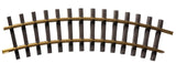 Bachmann Industries Large G Scale Universal Brass Track with 5 Diameter Curve (12 per Box)