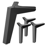 Metal Table Legs Bench Legs,Table Legs Replacement Heavy Duty Square Tube Desk Legs Furniture Legs for Coffee Table, Dining Tabl