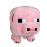Minecraft 7 Baby Pig Plush - Soft Stuffed Animal Toy, Multi-Colored, No Assembly Required