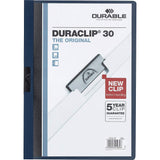 Durable DuraClip Report Cover COVER,REPORT,BNDR,LTR,NY (Pack of50)