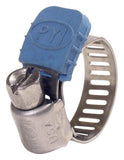 Clamp Jacket Hose Clamp Protectors Blue (100 Pack), Blue, 5/16