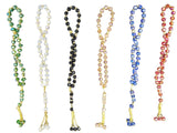 LOT Big Tasbih Prayer 33ct Worry Beads Misbaha Islamic Gift Ramadan Gift Eid Gift Allah Rosary Bulk Islamic Crystal Prayer Beads
