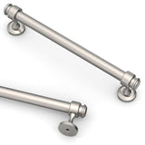 Asidrama 10 Pack 6.3 Inch(160mm) Brushed Satin Nickel Kitchen Cabinet Handles, Cabinet Pulls Kitchen Cabinet Hardware for Cupboa