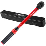 ATsafepro 1/2-Inch Drive Click Torque Wrench,10-170FT.LB/13.6-230.5N/M & Dual-Direction, 72-Tooth Dual Range Scales Torque Wrenc