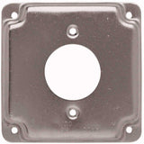 HubbellRaco 812C 20A Receptacle 1.594Inch Diameter 4Inch Square Exposed Work Cover