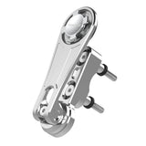 Rokform - Motorcycle Cell Phone Perch Mount, Clutch Perch Phone Mount Fits Most Harley's, Secures Phone Via Quad Tab Twist Lock