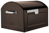 Architectural Mailboxes 950020RZ Centennial Post Mount Mailbox, XL, Rubbed Bronze