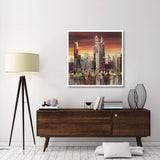 Sera Su New York (Detail)-Paper Art-42,,X42,,