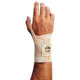 Ergodyne 70112 ProFlex 4000 Single Strap Wrist Support, Tan Small, Left Hand