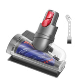 Mini Motorized Tool Brush Head Compatible with Dyson V12 Detect Slim/ V10 Digital Slim / SV18/ SV20 Vacuum Part, AntiTangle Att