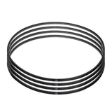 uxcell 4pcs A56 or 4L580 Classic Wrapped Rubber V-Belt, 56(1422mm) Inside Circumference, A Profile V Belt