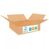 Large Shipping & Moving Boxes 24 x 24 x 6 inches (5-Pack) - Extra Strength 200 lb vs Regular - Corrugated Packing Boxes, Made in