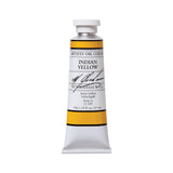 M. Graham Artist Oil Paint Indian Yellow 1.25oz/37ml Tube