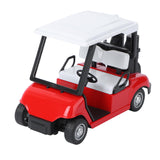 NOLITOY Die-cast Model Metal Golf Cart Model, Pull Back Action Golf Cart, Mini 1:20 Scale Golfcart Vehicle for Home Decor Golf P