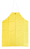 MCR Safety 800S4P 35 by 45-Inch Concord Neoprene/Nylon Sewn Edge Stitched and Taped Seams Apron, Yellow