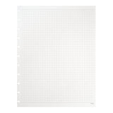 TUL Custom Note-Taking System Discbound Refill Pages, 8.5 x 11, Letter Size, Graph Ruled, 100 Pages (50 Sheets), White