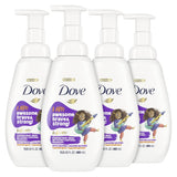 Dove Foaming Body Wash For Kids 4 Count Berry Smoothie Hypoallergenic Skin Care 13.5 oz