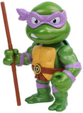 Jada Toys Teenage Mutant Ninja Turtles 4 Donatello Die-cast Figure, Toys for Kids and Adults, Purple