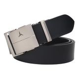 Sunshopping MenS Formal Genuine Leather AutoLock Adjustable Belt (Jafa42Bl) (42, Black)