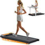 VITALTRACK Walking Pad Treadmill with Incline, 2.5 HP Portable Under Desk Treadmill Small, Compact Treadmills for Home and Offic