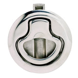 Southco M1-61-8 Series Electropolished Stainless Steel 316 Flush Pull Push-to-Close Latch, Non-Locking, 0.75-0.275 Panel Thickne