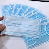 Face Mask Elastic 3Ply (Pack Of 100)