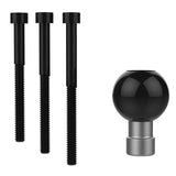 RAM Mounts RAM-B-367U Motorcycle Handlebar Clamp Base with M8 Bolts with B Size 1 Ball