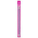 Susan Bates 10Inch Silvalume Single Point Knitting Needle, 3.25mm, Blue