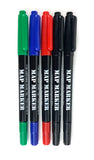 Lifefficient Products Map Markers Dual Tip, Pack of 5