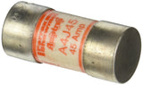Mersen A4J Fast Acting/Class J Fuse, 600VAC/300VDC, 200kA AC/100kA DC, 45 Ampere, 11/16 Diameter x 23/8 Length, for Excellen