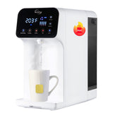 iSpring RCD100 5Stage Countertop Reverse Osmosis System, Instant Hot RO Water Dispenser with UV, 2.5:1 Pure to Drain, 100 GPD P