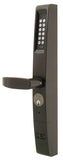Adams Rite eForce150 Powdercoat Dark Bronze Finish Keyless Entry Electric Lock, 13/4 Width x 153/8 Height (Pack of 1)