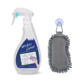 loukin Dry Erase Cleaner, 17 fl oz Whiteboard Spray with Shag Eraser