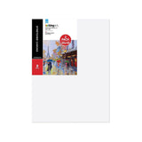 KINGART Stretched White Canvas Set - Rectangle, 36x48 Inch, 2-Pack - 100% Cotton, Triple Gesso Primed - 5/8 Profile Back-Stapled