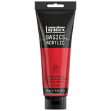 Liquitex BASICS Acrylic Paint, 250ml (8.5oz) Tube, Cadmium Red Medium Hue