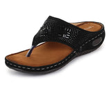 Ortho Joy Women & Girl Black Slipper - 6 Uk,Black,5,B08WJ8DTTJ
