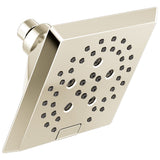Delta 52664 Universal Showering 5-13/16 Square 1.75 GPM Shower Head Full Spray Pattern with Touch Clean and H2Okinetic Technolog