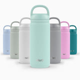 Ello Cooper Twist 18oz Kids Stainless Steel Water Bottle with Chug Lid | Leak Proof Double Walled and Vacuum Insulated | Fits Ca