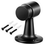 Yaocom 1 Pack Heavy Duty Floor Mounted Door Stop 3 in Aluminum Commercial Grade Door Stopper with Rubber Bumper & Stainless Stee