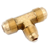ANDERSON METALS 754059101008 Brass Flat Tee