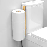Conworld Toilet Paper Storage for 2 Roll Tissue, Over The Tank Toilet Paper Holder, Stainless Steel Rustproof Toilet Paper Holde