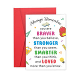 Stocking Stuffers for Teen Girls Boys Cute Inspirational Cards for Kids Students Kindergarten Preschool School Supplies Dorm Roo