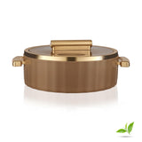 Trueware Sterling Inner Steel Casserole 2000 ML | PU Insulated | BPA Free | Odour Proof | Food Grade| Ideal for Chapatti | Roti | Curd Maker | Thermoware | Hot Pot (Brown, Big)