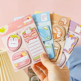 Elecart Sticky Notes Set 440 Sheets, 10 Cute Styles | Cartoon SelfAdhesive Memo Pads & Page Markers | Back to School Stationery