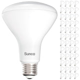 Sunco 48 Pack BR30 LED Bulbs, Indoor Flood Lights CRI93 11W Equivalent 65W 5000K Daylight 850 Lumens, E26 Base, 25000 Lifetime H