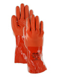 L.F.S. 620-09 Showa Rough Finish Glove, Red, Large (Pack of 12)
